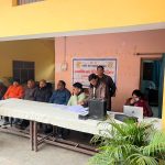 टीबी रोग पहचान हेतु बुजुर्गों की हुई जांच, वृद्धाश्रम में लगा कैंप